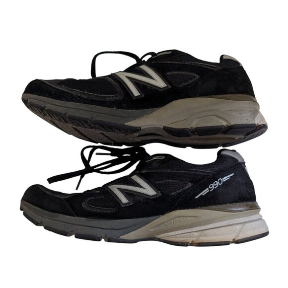 New Balance 990v3 Mens Black Running Shoes Size 9.5 - Picture 7 of 9